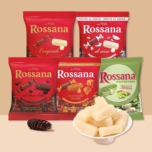 Rossana什锦坚果开心果酱流心糖