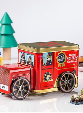 英国进口零食糖果Walkers沃尔克斯什锦太妃糖小汽车纪念版礼盒装
