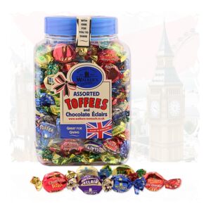英国进口零食喜糖糖果软糖礼盒装年货walkers沃尔克斯什锦太妃糖