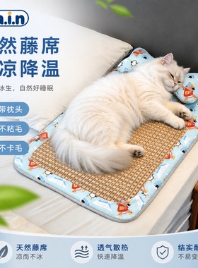 宠物猫咪冰垫夏季猫床凉垫2026新款狗狗凉席降温神器猫窝垫子睡窝