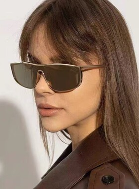 保罗雷朋欧美连体飞行员式街拍黑超太阳眼镜女走秀款时尚墨镜户外