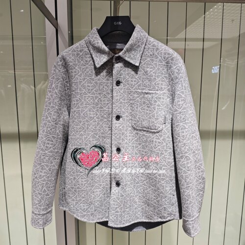GXG男装 专柜正品2026冬款新款短款大衣 G26X064027002-1899
