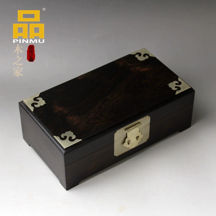 Vòng tay gỗ nam nữ retro phong cách dân tộc huanghuali gỗ hồng mộc mun tinh khiết tự nhiên vòng đeo tay nam lớn