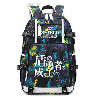 2024盾之勇者成名录书包 动漫周边二次元学生 双肩背包 电脑包旅