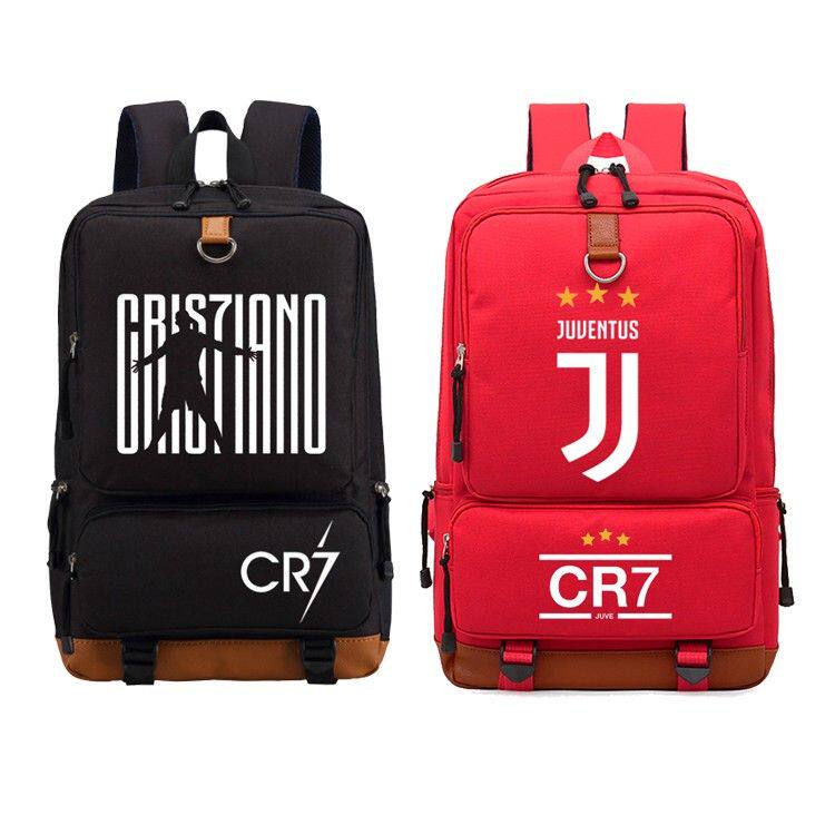 2024NBA尤文图斯 C罗 CR7 双肩背包 罗纳尔多学生书包 休闲旅行电