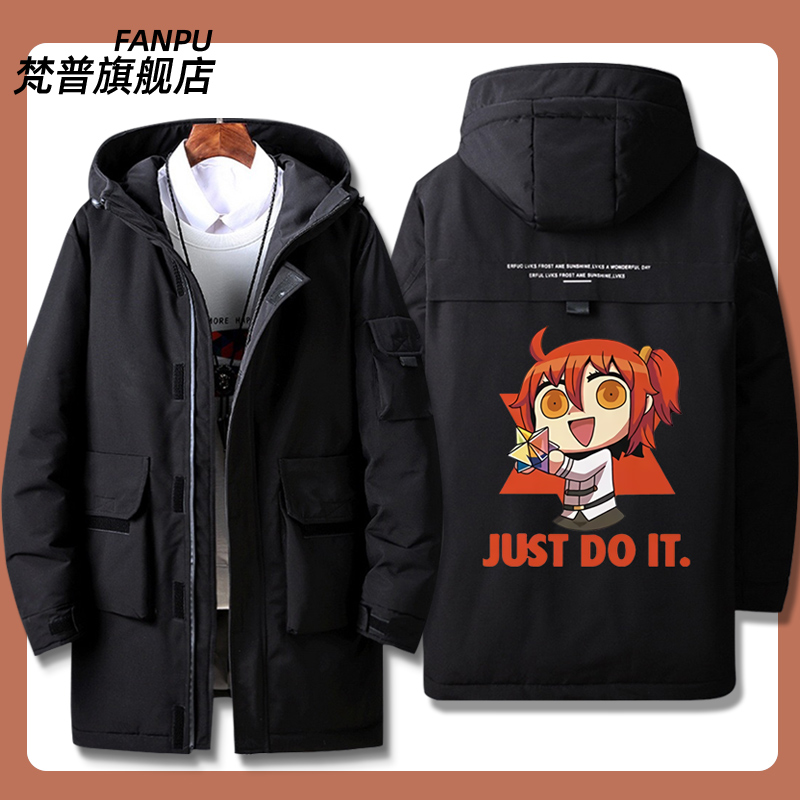 2024FGO咕哒子cos连帽外套Fate命运动漫周边夹克二次元羽绒服学生