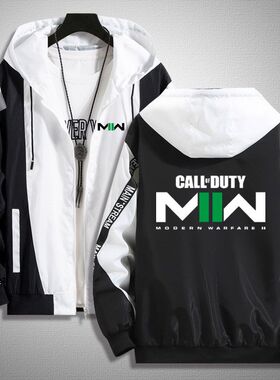 2025COD141特遣队使命召唤19周边夹克春秋冬男装连帽卫衣外套上衣