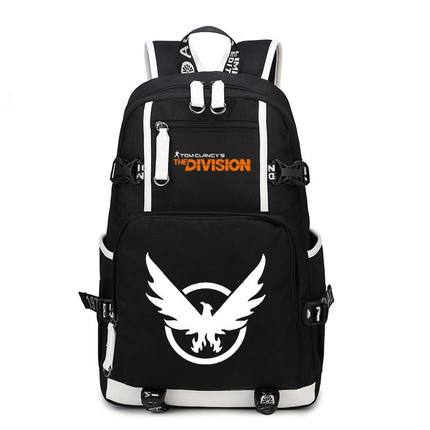 2024PS4游戏 全境封锁 电脑包 男女背包 双肩包 学生书包 多层大