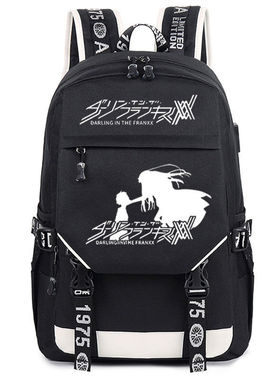 2025国家队02DARLING in the FRANXX动漫周边男女学生书包双肩电