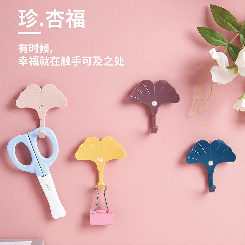 创意ins免打孔粘胶衣服墙上挂钩