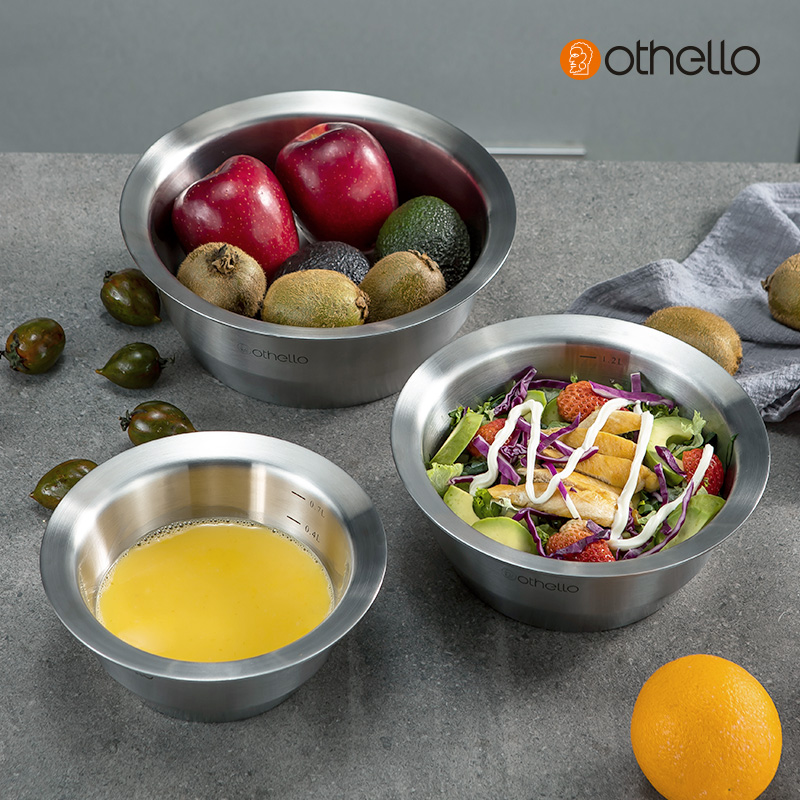 德国欧德罗 18/10不锈钢水汤盆烘焙打蛋盆洗菜盆不锈钢和面盆饭盆