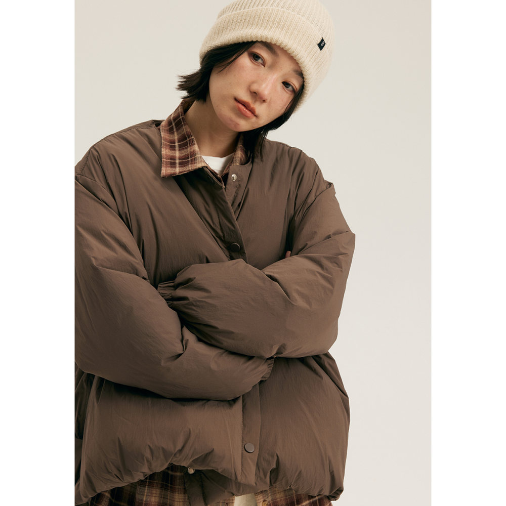 中性90白鸭绒百搭实穿羽绒服