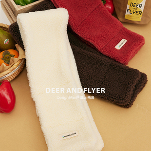 6489 仿羊羔毛围巾6488 鹿与飞鸟本期搭配品 多色长短款