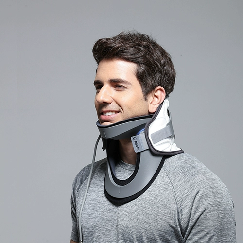 Импортированное дискдр шейное тяговое устройство Правильное медицинское обслуживание шеи висят шейки спереди наклонение медицинской шейки матки, поддерживающая болезнь позвонков