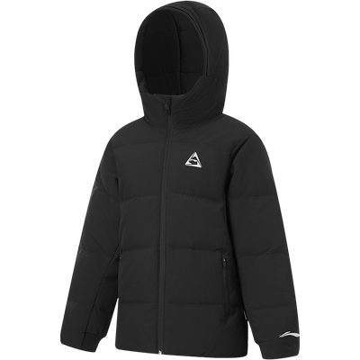 李宁儿童冬季保暖短羽绒外套