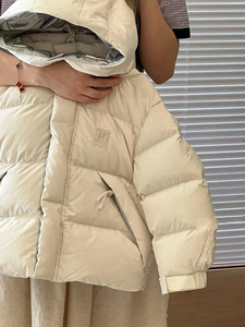 现货波拉bora童装90白鸭绒羽绒服中大童2023冬季男童女童韩版外套