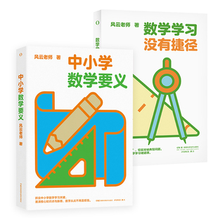 数学学习没有捷径 +中小学数学要义 数学“ 数学启蒙工具书 高中数学高数书籍 烧掉数学书奥数书籍新加坡奥数 湖南科学技术出版社