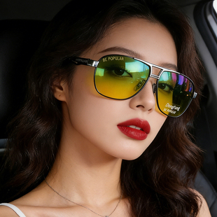 男女开车日夜两用墨镜变色偏光太阳眼镜防远光灯钓鱼遮阳墨镜新款