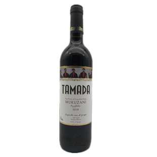 2021年份格鲁吉亚酒司令穆库扎尼干红葡萄酒750ML 6瓶 Tamada