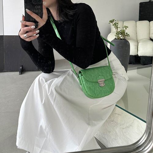 马鞍包包女斜挎高级质感小众小包