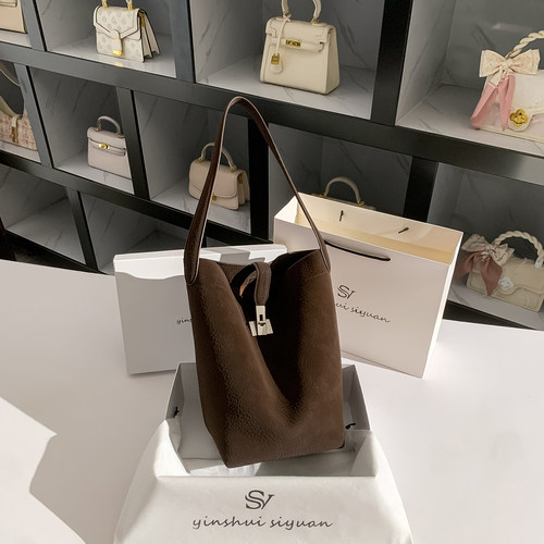 高级感轻奢小众托特包