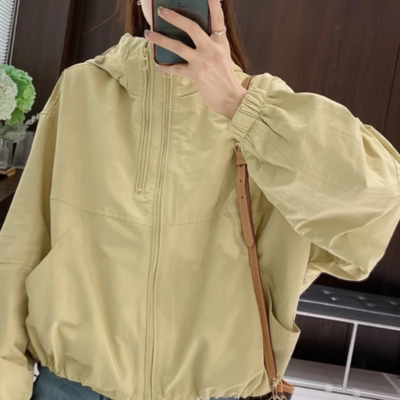 短外套冲锋衣设计感宽松百搭