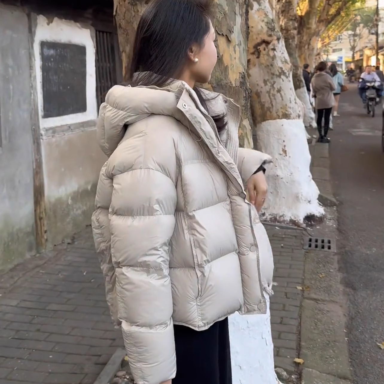 小个子羽绒服女厚冬季2024年新款