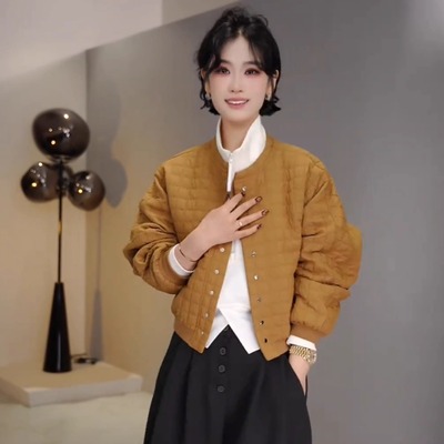 棒球服外套女短款加棉加厚秋冬新