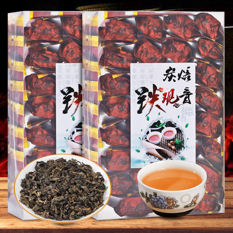 安溪铁观音碳焙熟茶新茶散装袋装500g特级浓香型米香果香炭培茶叶
