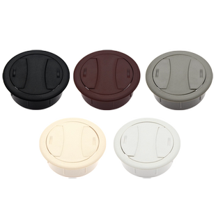 世嘉智尼lamp蓝普线孔遮丑盖洞盖穿线孔办公桌线孔盖60/80mm带盖