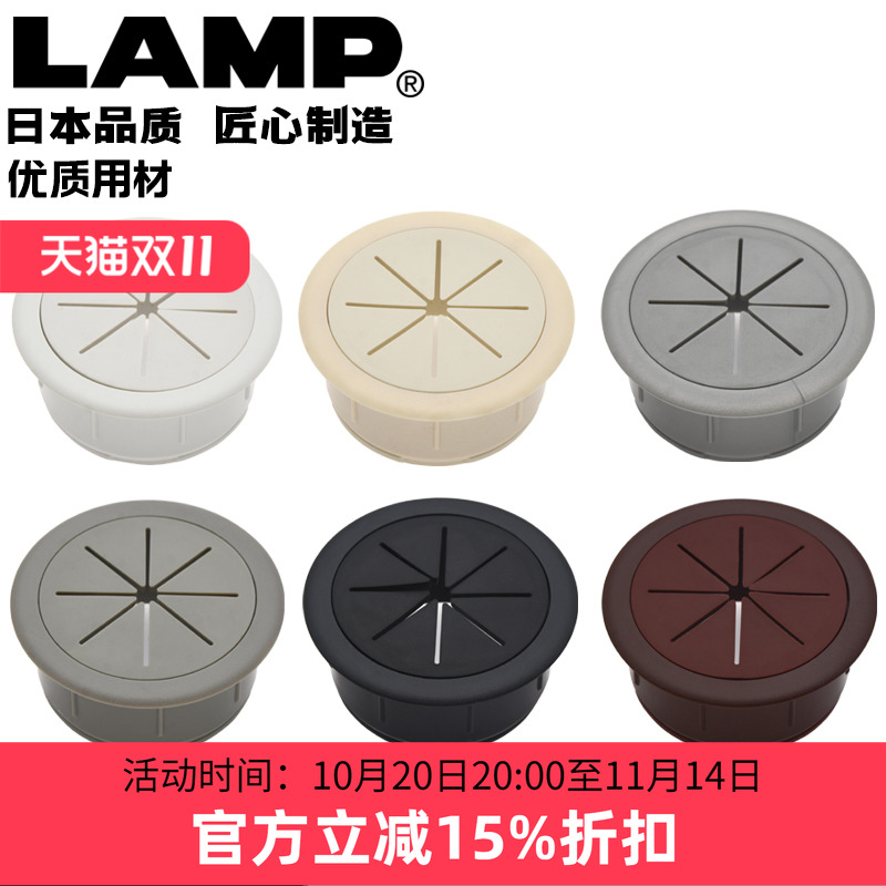 60与80mm孔用线孔盖lamp