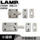日本LAMP不锈钢小型插销门栓门锁卡扣明插销门扣加厚木门闩销FL4