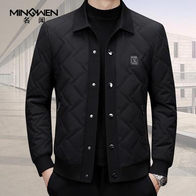 名闻轻薄款翻领美式棉衣