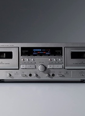 日本代购 Teac/第一音响 W-1200双磁带卡座录音机播放器 家用