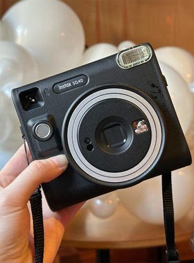 日本代购富士instax SQUARE SQ40一次成像相机拍立得相纸1年保修