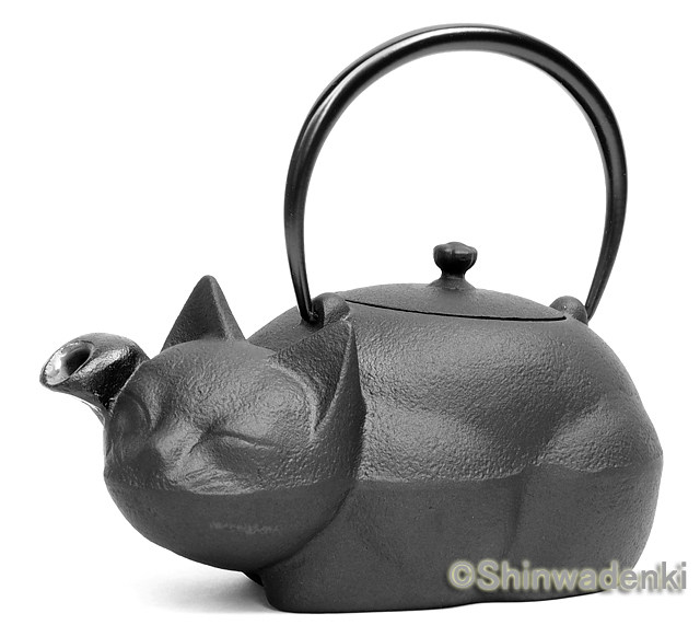 南部铁器日本无涂层急须茶壶