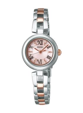 日本代购SEIKO精工光动能石英休闲女表 SWFA151 SWFA153