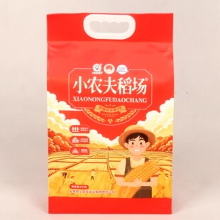 小农夫稻场稻花香红色5kg真空五常大米