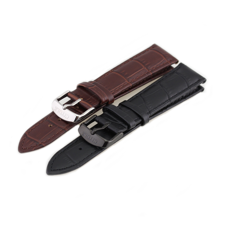 防潮真皮手表配件牛皮针式扣哑光