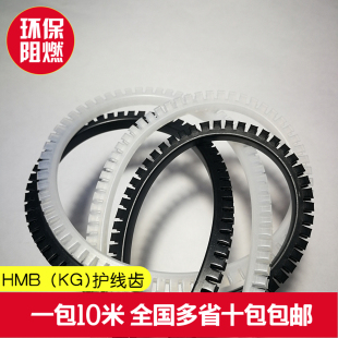 護(hù)線(xiàn)齒鈑金保護(hù)圈出線(xiàn)口包邊防割HMBKG01001201602002403定做阻燃