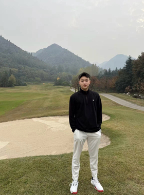 气场气质！茶茶家男士系列闭眼入！拉链男士商务休闲po lo！