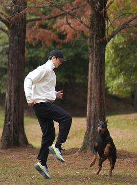 明天345米 一分价一分货780克高克新型商务休闲半拉链卫衣 高端货