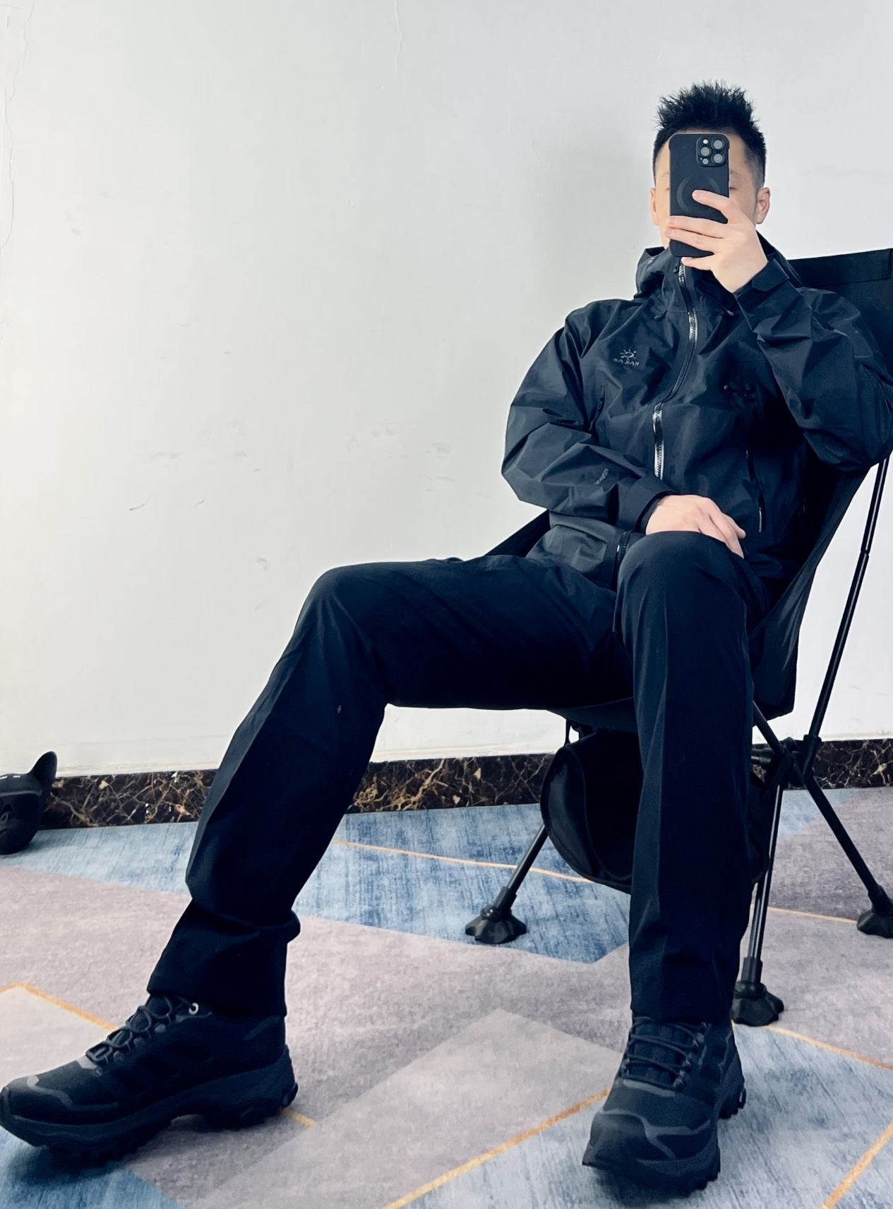 英户外老pai 2025新款户外防风防水软壳裤，冲锋裤，保暖防风！