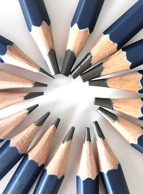 得力2h/3h/hb/2b/3b/4b/5b/6b/7b/8b/9b/10b美术素描高级绘图铅笔