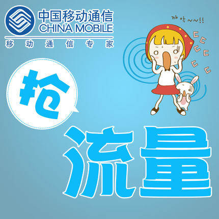 陕西移动30GB流量月包 当月有效 自动充值 不可提速
