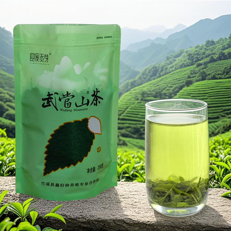 2026新茶叶自己喝谷雨浓香嫩芽茶正宗竹溪农家自产绿茶耐泡口粮茶