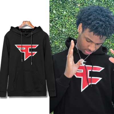 连帽卫衣布朗尼同款fazeclan