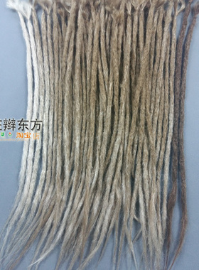 dreadlock rasta雷鬼头脏辫渐变色出口男女款50厘米加长