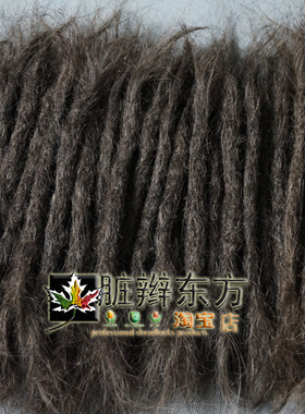 传统真人头发直发雷鬼头脏辫human straigh hair dreadlock rasta