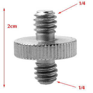 Screw 4螺丝头连接头Threaded Adapter 相机配件双1 摄像机3C数码